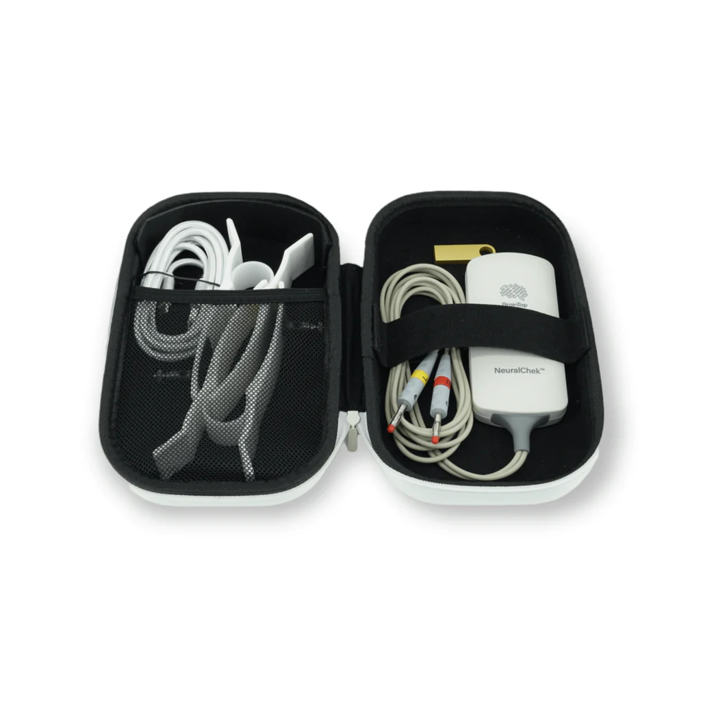 NeuralChek Assessment device used to monitor brain activity for chiropractic